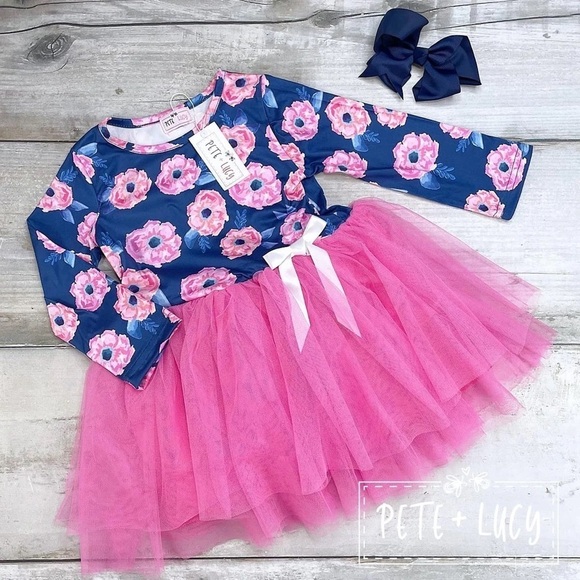 Pete + Lucy Other - Pete + Lucy Neon Garden Tulle Dress NWT